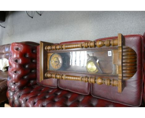Distressed Vienna Wall Clock: 