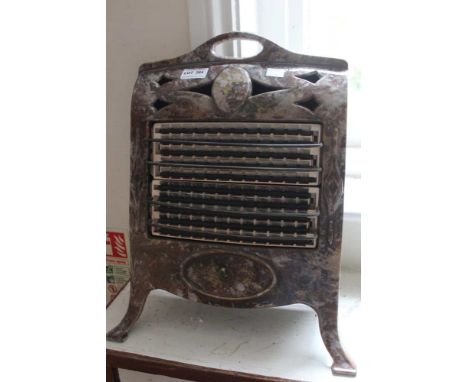 A "Revo" enamel electric fire