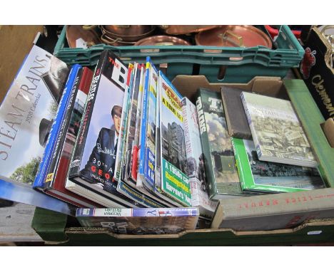 A Collection of Predominantly Steam Railway Books And Publications, together with the Leica manual hardcover book, by Willard