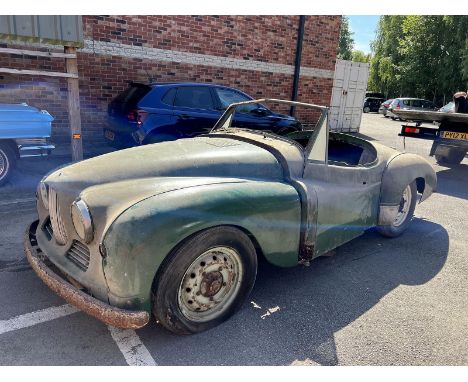 1952 [KCR 247] Jowett Jupiter in green, a very rare car and a genuine barn find restoration project, this car has a 1486cc fl