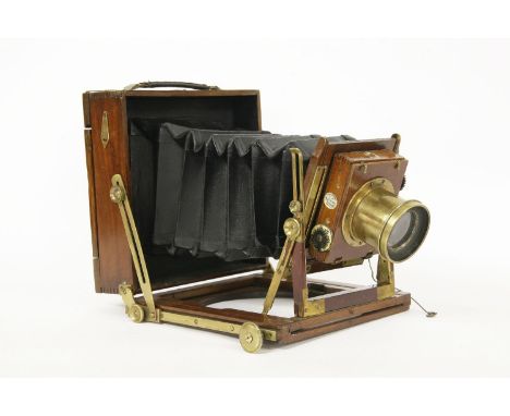 A Thornton Pickard pull out camera