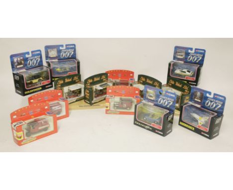 A collection of Corgi motoring memories, to include four Royal Mail, four Eddie Stobart, together with five Corgi vehicles (a