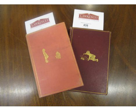 A.A. Milne, ' Now We Are Six ' First Edition (no dust jacket), together with ' The House at Pooh Corner ' First Edition (no d