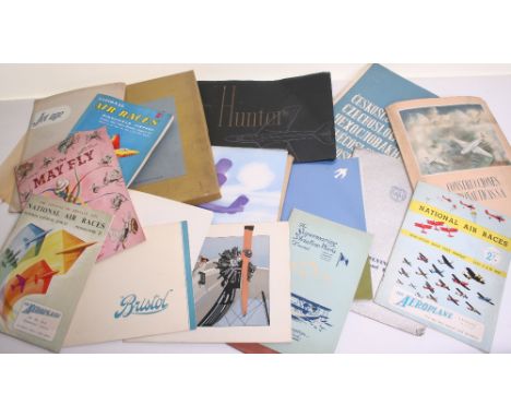 Selection of Aircraft Manufacturers Brochures and Publications, including The Vickers Vellore sixteen page manufactures broch
