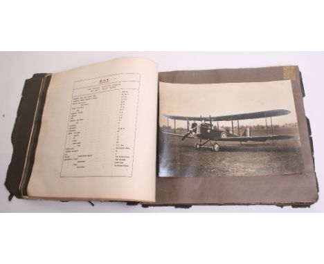 Scarce WW1 – 1920’s Period Photograph Album of Westland Aircraft Works Interest, the album appears to be an official producti