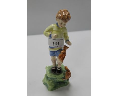 A ROYAL WORCESTER FIGURE 'OCTOBER' 