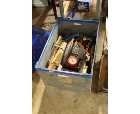 A QUANTITY OF ASSORTED TOOLS, ETC 