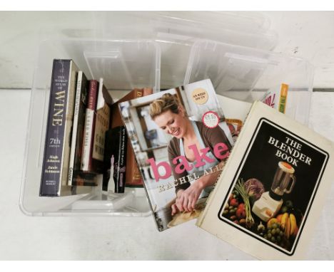 13 Books of Cookery &amp; Wine Interest (boxed), R Allen, Scotch Whiskey etc