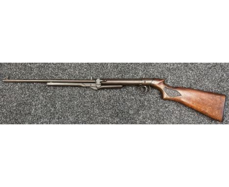 BSA No.1 Light Pattern Standard .177 cal Air Rifle.  Serial No. A2765 with 425mm long barrel. Overall length 993mm. Working o