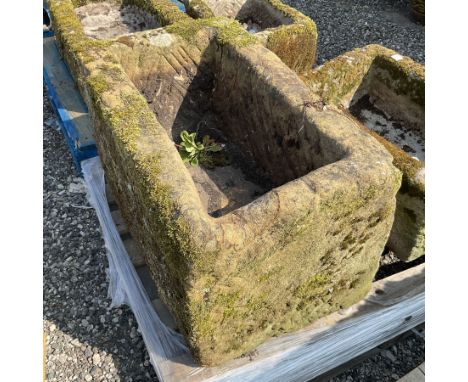 19th century medium carved stone trough Dimensions: Height:&nbsp;50cm&nbsp; Length/Width:&nbsp;77cm&nbsp; Depth/Diameter:&nbs