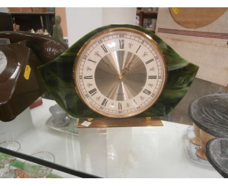 vintage westclox mantle clock