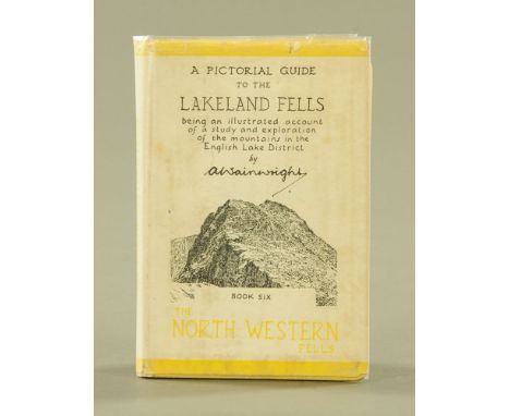 Alfred Wainwright (1907-1991), "A Pictorial Guide to the Lakeland Fells" first edition Book VI.  CONDITION REPORT: The origin