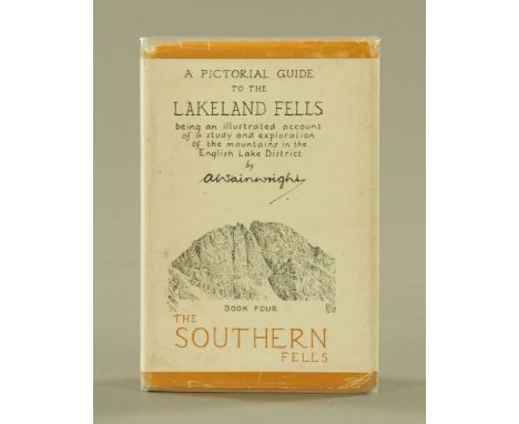 Alfred Wainwright (1907-1991), "A Pictorial Guide to the Lakeland Fells" first edition Book IV.  CONDITION REPORT: The origin