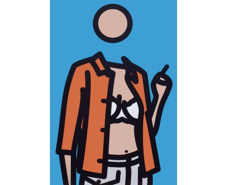 From Ruth with cigarette 2005-6, a set of five Lambda prints, matt-sealed, dry mounted onto Dibond and contained in aluminium