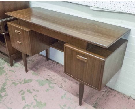 G-PLAN DRESSING TABLE, vintage 1970's teak, 126cm x 46cm x 76cm.