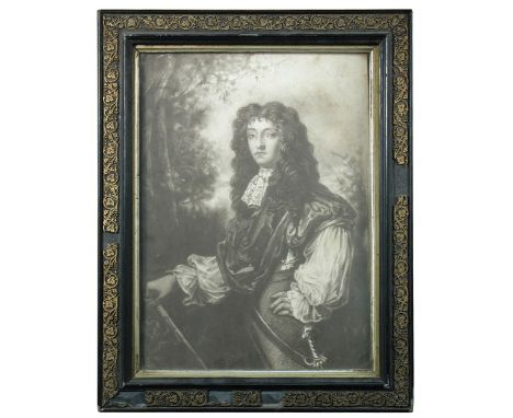 Tassie profiles of Archibald and Jane Grahame and a mezzotint of the 'Bonnie' Earl of Dundee, the white glass profiles of Arc