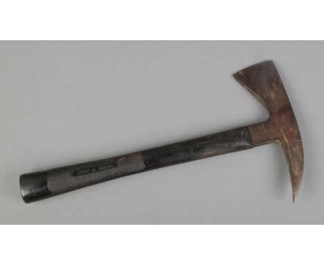 A Chillington WWII fire man's axe. CANNOT POST OVERSEAS.  
