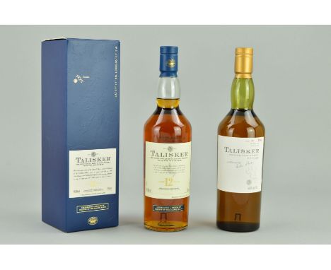 TWO BOTTLES OF TALISKER SINGLE MALT SCOTCH WHISKY, a Limited Edition distilled 1989 and bottled in 1999, bottle No.5580 of 70