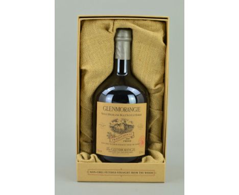 A BOTTLE OF GLENMORANGIE 'TRADITIONAL' 100% PROOF SINGLE HIGHLAND MALT SCOTCH WHISKY, 57.2% vol, 1 litre, seal intact, in a p