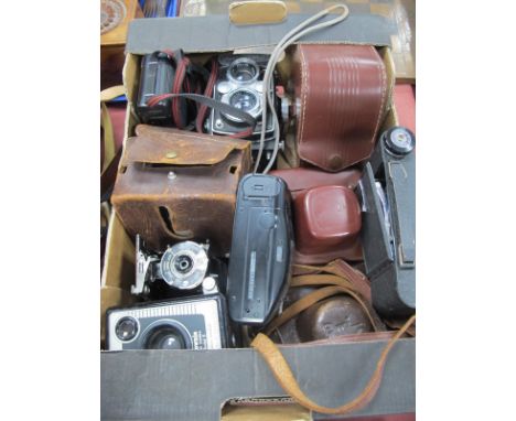 Yashica - Mat Copal MXV Camera, (uncased),Kodak Model B, Emi-k, Koroll and others.