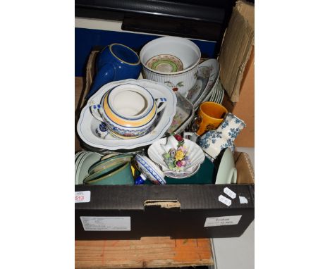QTY OF VARIOUS HOUSEHOLD CERAMICS INC ROYAL WORCESTER EVESHAM ETC
