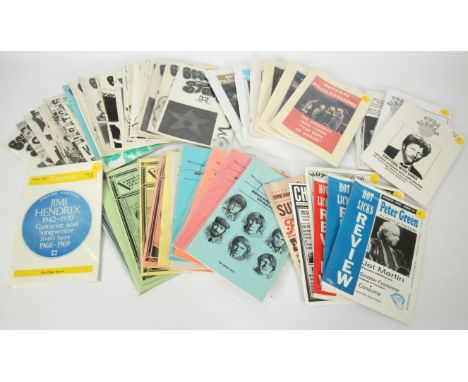 Classic Rock fanzines. Includes: 32 issues of Stomp - The Beach Boys, 11 issues of Endless Summer - The Beach Boys, 4 issues 