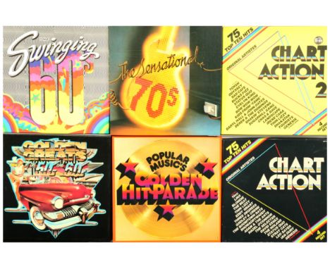 A collection of Rock n Roll, Pop and Disco compilation vinyl LP boxsets.&nbsp; Includes artists from 1950's to the Early 1980