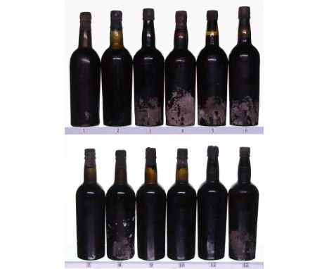 Vintage Port ( Berry Brothers Shipped and Bottled)   Believed to be a selection of Fonseca and Taylor from the 1927 and 1924 