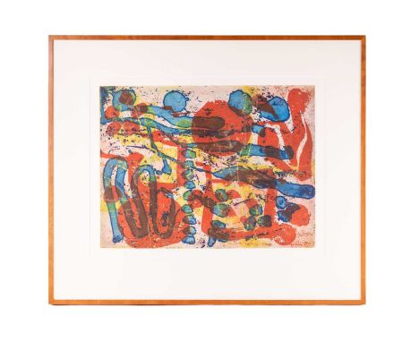 Patrick Heron (1920 - 1999), Brushworks No.4 from The Brushwork series, 1999, etching on Velin Arches paper, Patrick Heron es