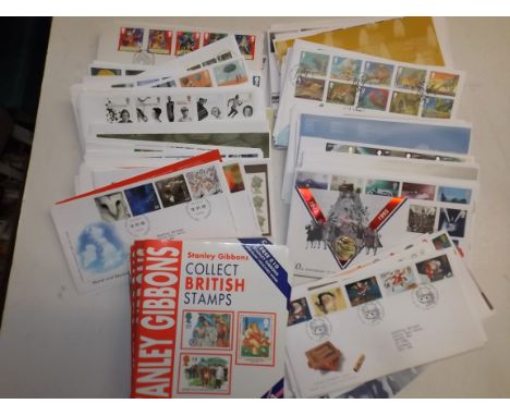First day covers and catalogues.