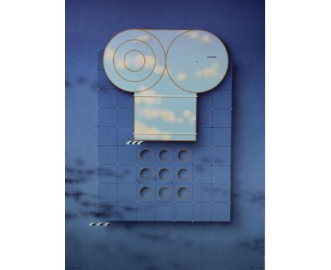 Beck &amp; Jung (Swedish, Holger Backstrom, 1939-1997 and Bo Ljungberg, 1939-2007) "Morning Bell" Lithograph / Collage. Numbe