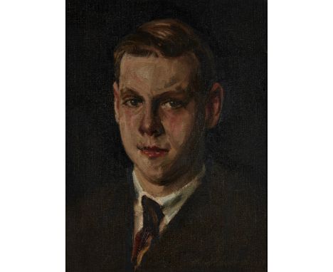 Wilfrid Charles Hawthorn,&nbsp;British 1877&ndash;1955 -&nbsp;Raymond, 1934;&nbsp;oil on canvas board, signed and dated lower
