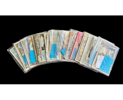 Liebig Collection consisting of: S622, S628x2 (French), S637 Monuments To Great Sailors, S638, S648 (French), S651 (French), 