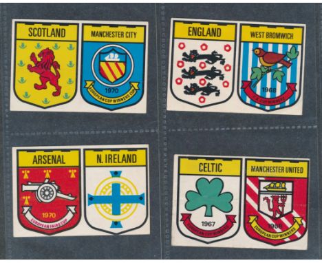 PANINI 1974 Football Clubs, PANINI Italian issues, GRAFICAS 3-D World Cup 1982 &amp; international clubs team cards, WEETABIX