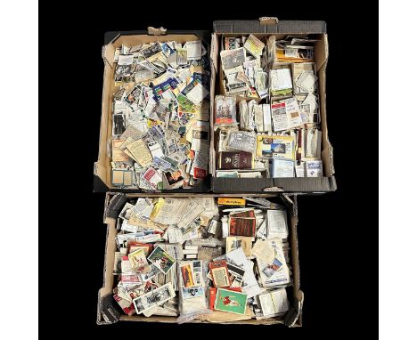 Large accumulation of trade cards and cigarette cards, in 3 fruit trays, condition is mixed with some better cards, ranges fr