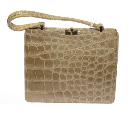 Vintage Riviera crocodile handbag