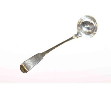 Glasgow silver toddy ladle, 1821
