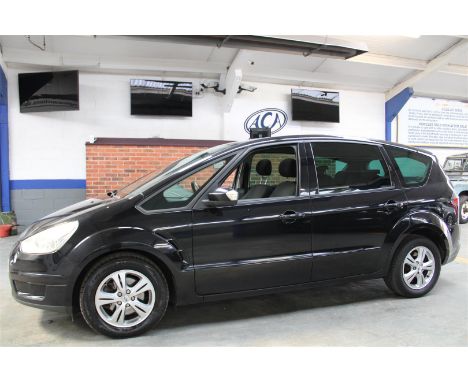 Make &amp; Model: Ford S-Max Zetec TDCI 6GDate of Reg: EJ56 NFFColour: Blackcc: 1753MoT: 28-04-2023Fuel Type: DIESELMileage: 