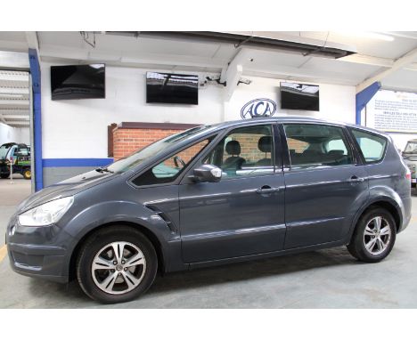Make &amp; Model: Ford S-Max Zetec TDCI 140 AutoDate of Reg: FP59 WXAColour: Greycc: 1997MoT: 25-10-2022Fuel Type: DIESELMile