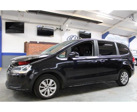 Make &amp; Model: VW Sharan S Blue TDIDate of Reg: GF14 GYXColour: Blackcc: 1968MoT: 25-08-2022Fuel Type: DIESELMileage: 103k