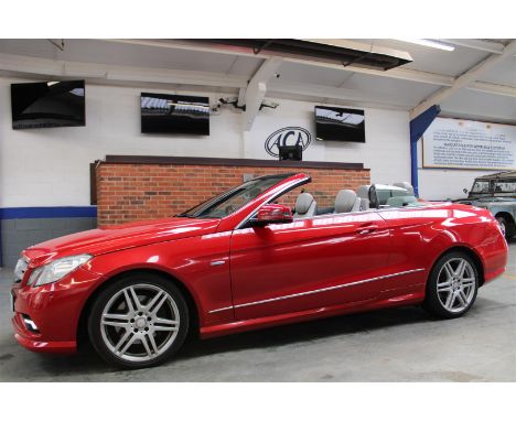 Make &amp; Model: Mercedes E220 Spt CDI  BlueDate of Reg: AG11 OESColour: Redcc: 2143MoT: 18-05-2023Fuel Type: DIESELMileage: