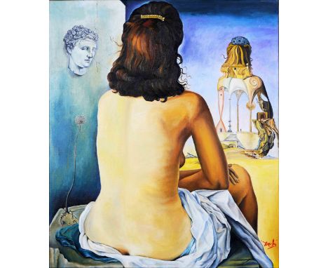 Salvador Dali (1904-1989), Oil Painting Image Size: 27 1/2 by 23 1/2 in. (69 by 59 cm.) All measurements are approximate. Sig