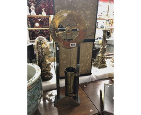 An old water clock.