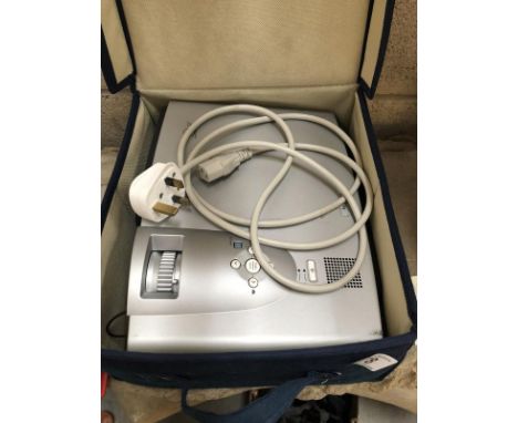 A HP digital projector.