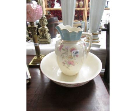 A jug and basin set.