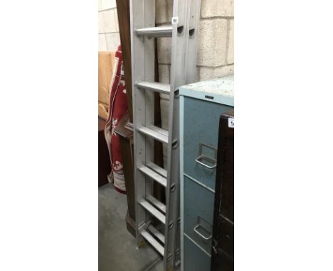 A large metal Clima ladder (7m tall when extended).