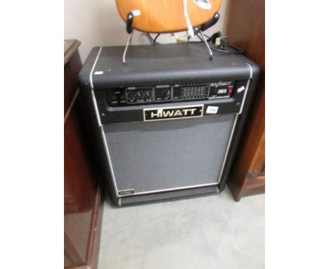 A bass amplifier.