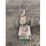 Titan mower - one wheel missing not tested