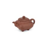 A Chinese yixing teapot
