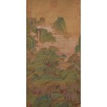 In the style of Qiu Ying (1494-1552)